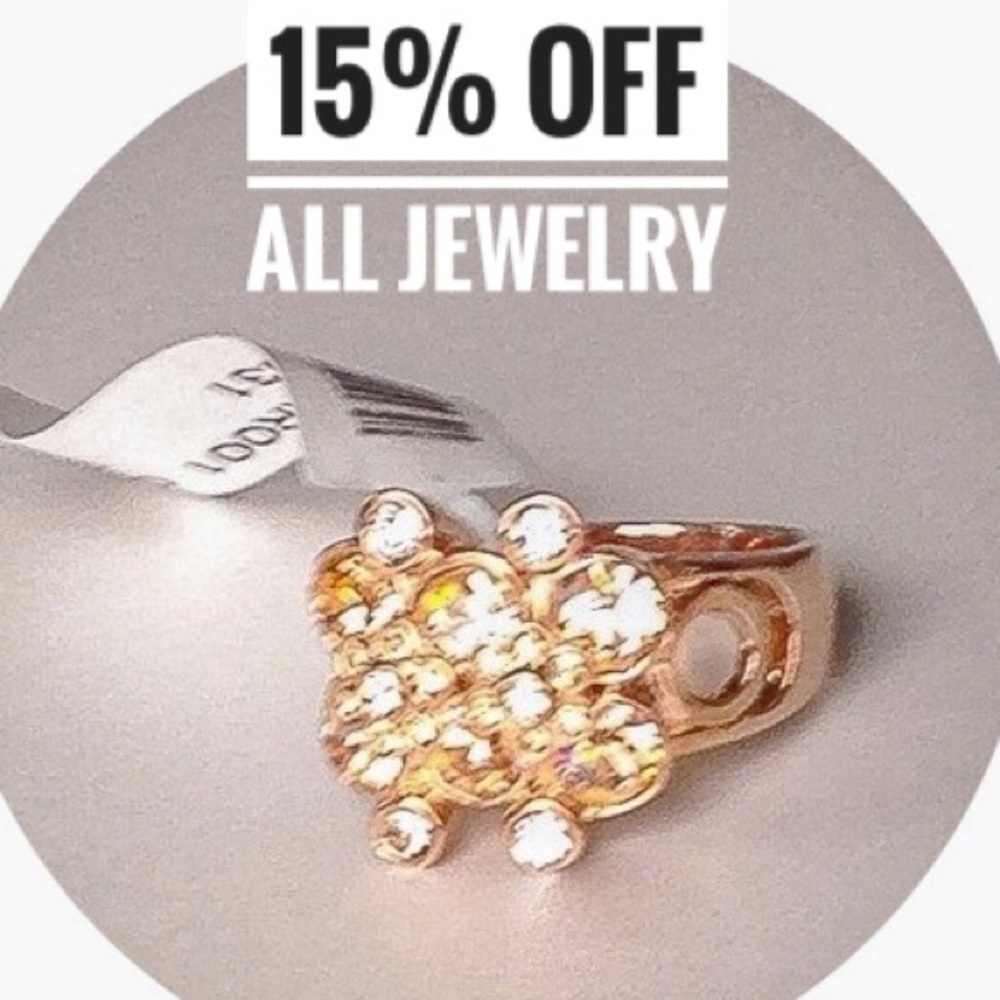 🆕Gen Topaz 14k Rose Gold/S.S. Ring.  B-NEW w/TAG!